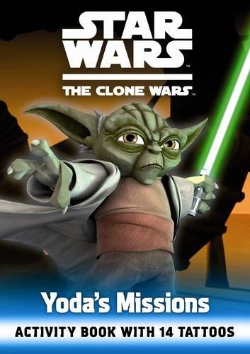 Star Wars The Clone Wars: Yoda's Missions Tattoo Book Star Wars The Clone Wars: Yoda's Missions Tattoo Book