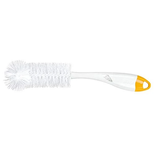 NUK Bottle and Nipple Brush 2 in 1 - أصفر - ان يو كي - Image 3