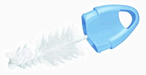 NUK Bottle and Nipple Brush 2 in 1 - أصفر - ان يو كي - Image 5