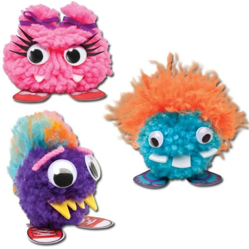 Klutz Pom Pom Monster Salon - سكولاستيك - Image 5