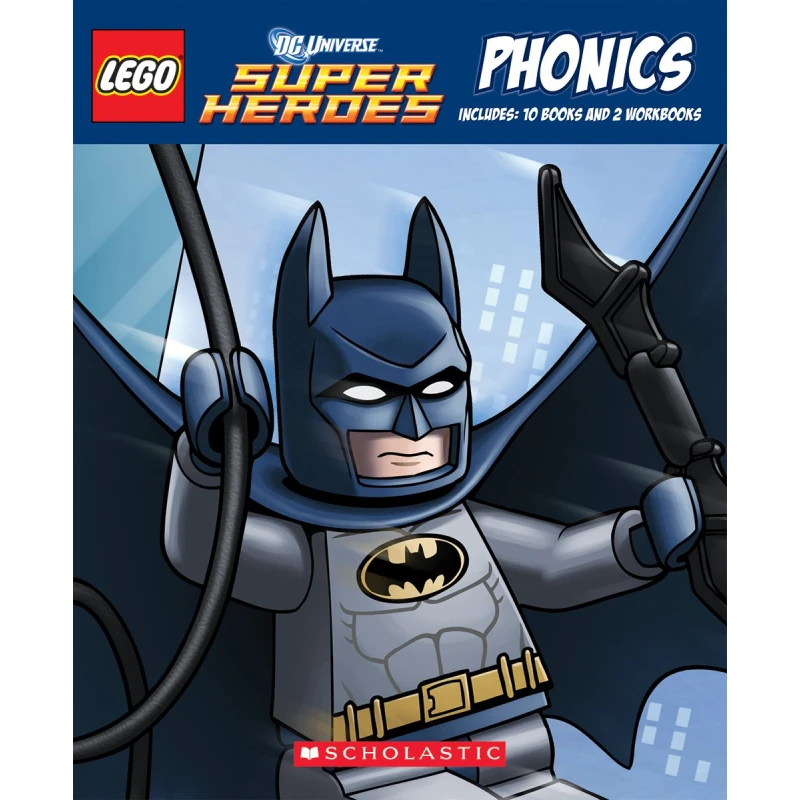 LEGO DC Super Heroes: Phonics Boxed - سكولاستيك