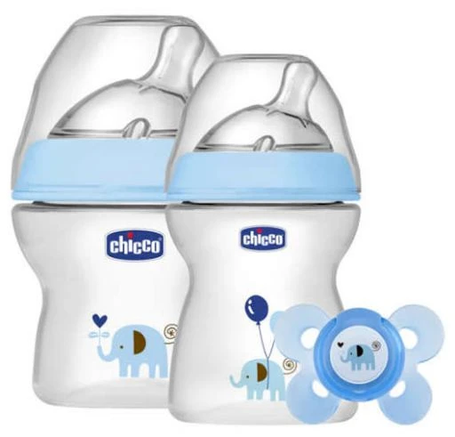 Chicco - Gift Set NaturalFeeling Boy - Elephant - تشيكو - Image 2