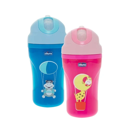 Chicco Insulated Cup (18M+), Pink or Blue - زهري - تشيكو - Image 3