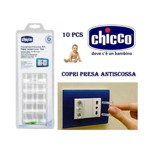 Chicco – Cover mite Socket Protectors - تشيكو - Image 2