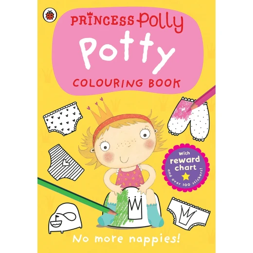 Princess Polly: Potty Colouring Book