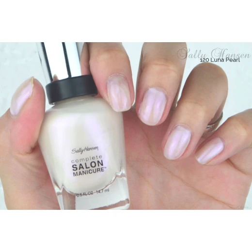 Sally Hansen Complete Salon Manicure, Luna Pearl 0.5 FL OZ, Nail Polish - سالي هانسن - Image 4