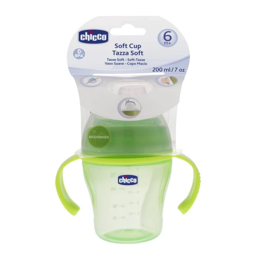 Chicco Soft Cup Green (6M+) - تشيكو - Image 2