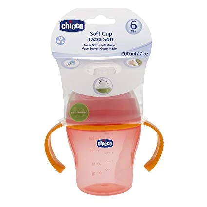 Chicco Soft Cup Red (6M+) - تشيكو - Image 2