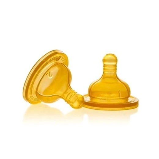 Chicco Well Being Latex Teat +4 months, Fast Flow - تشيكو - Image 4