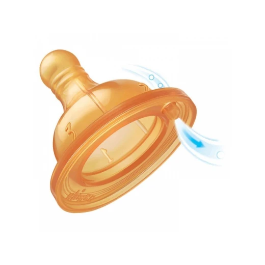 Chicco Well Being Latex Teat +4 months, Fast Flow - تشيكو - Image 2