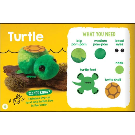 Klutz Junior: My Pom - Pom Pet Shop - كلوتز - Image 6