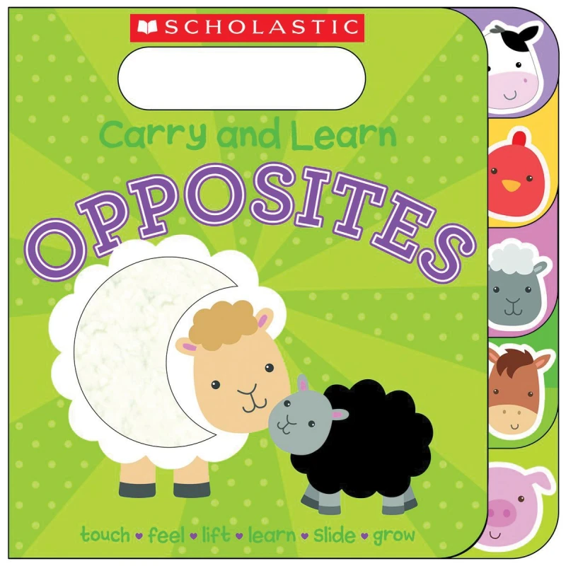 Scholastic: Carry And Learn Opposites - سكولاستيك