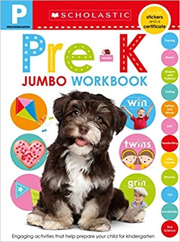 Scholastic: Jumbo Workbook: Pre-K Scholastic: Jumbo Workbook: Pre-K