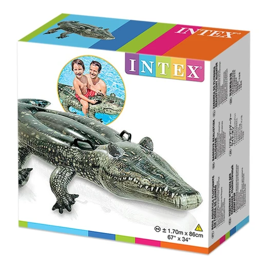 Intex Realistic Gator Ride - On - انتكس - Image 2