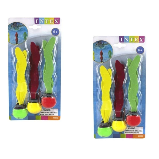 Intex - Underwater Fun Balls, Ages 6+, 3 Colors Intex - Underwater Fun Balls, Ages 6+, 3 Colors