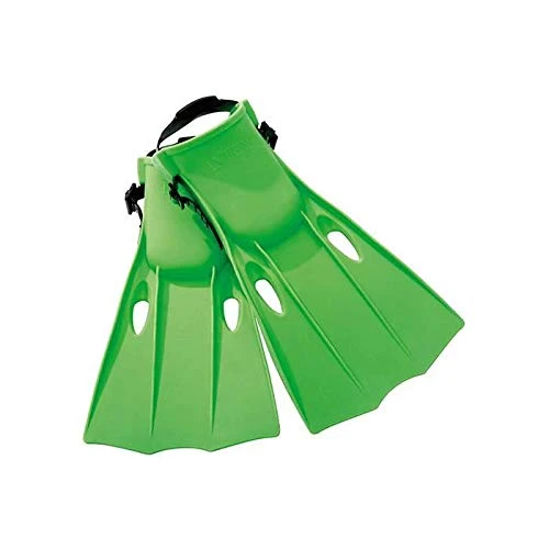 Intex - Small Swim Fins, Pair, (Fits Shoe Sizes 3-5) Intex - Small Swim Fins, Pair, (Fits Shoe Sizes 3-5)