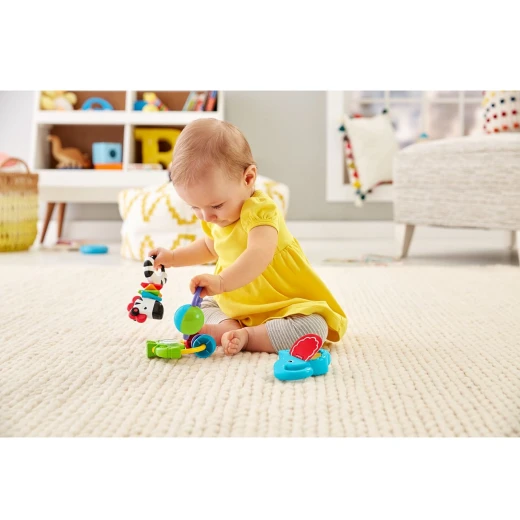 Fisher-Price +3 months Sounds Teether, Assorted Models ( 1 Pack ) - فيشر برايس - Image 2