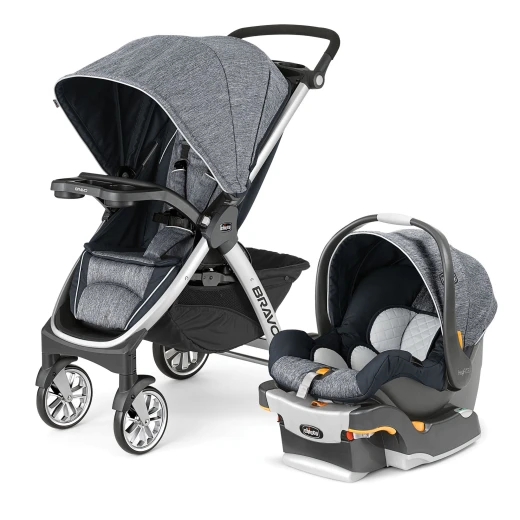 Chicco Bravo Trio Travel System - Indigo Chicco Bravo Trio Travel System - Indigo