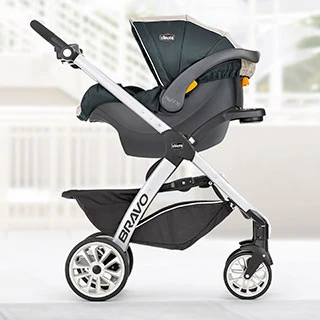 Chicco Bravo Trio Travel System - Indigo - تشيكو - Image 4