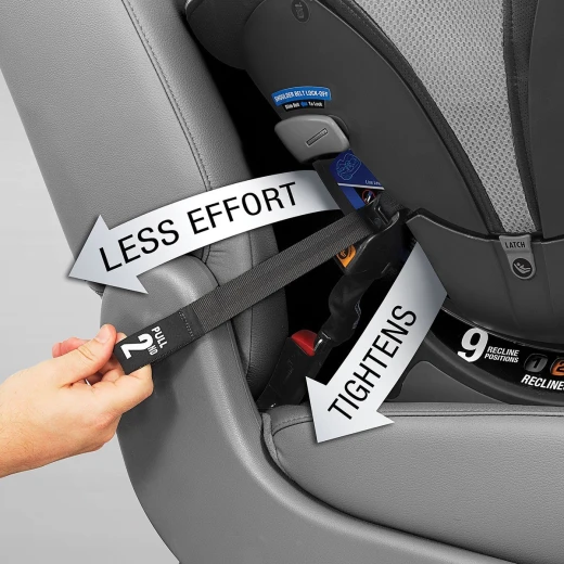 Chicco NextFit Zip Max Extended-Use Convertible Car Seat - Nebulous - تشيكو - Image 5