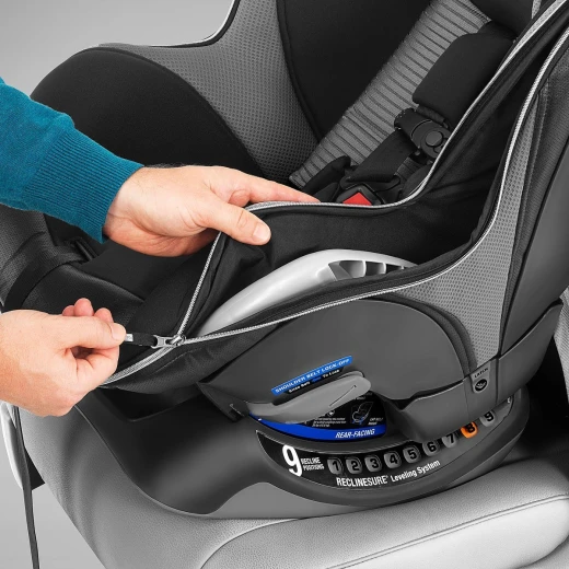 Chicco NextFit Zip Max Extended-Use Convertible Car Seat - Nebulous - تشيكو - Image 2