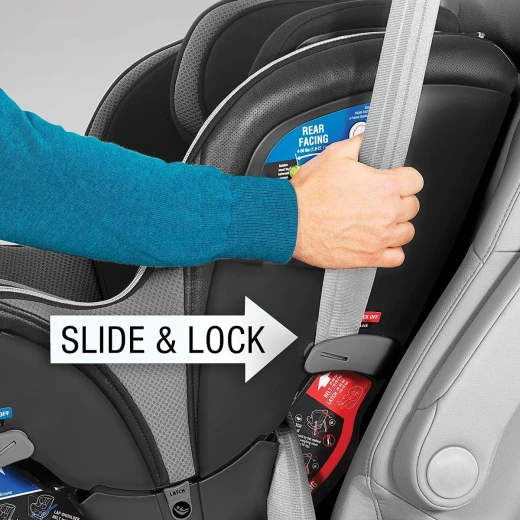 Chicco NextFit Zip Max Extended-Use Convertible Car Seat - Nebulous - تشيكو - Image 9