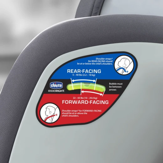 Chicco NextFit Zip Max Extended-Use Convertible Car Seat - Nebulous - تشيكو - Image 13