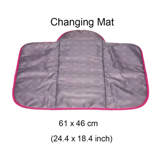 Colorland Burnell Baby Changing Backpack, Pink - كولورلاند - Image 6