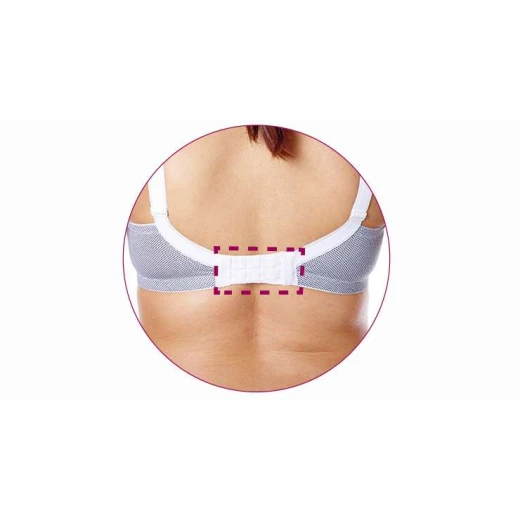 Chicco Stretch Cotton Patterned Nursing Bra, 3 Cup - تشيكو - Image 3