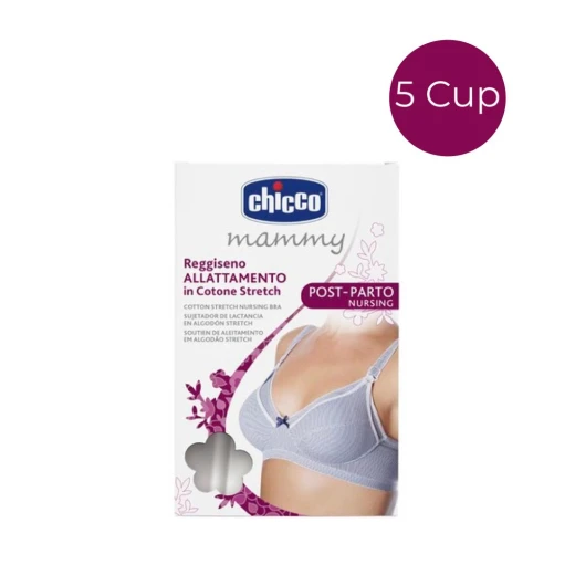 Chicco Stretch Cotton Patterned Nursing Bra, 5 Cup Chicco Stretch Cotton Patterned Nursing Bra, 5 Cup
