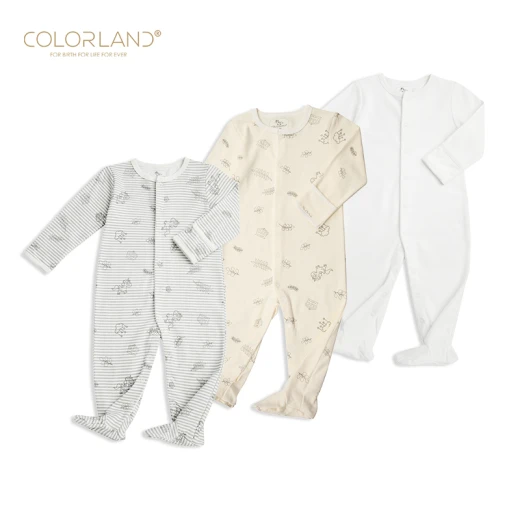 Colorland - Baby Romper Colorland Unicorn 3 Pieces In One Pack - 0-3 Months Colorland - Baby Romper Colorland Unicorn 3 Pieces In One Pack - 0-3 Months