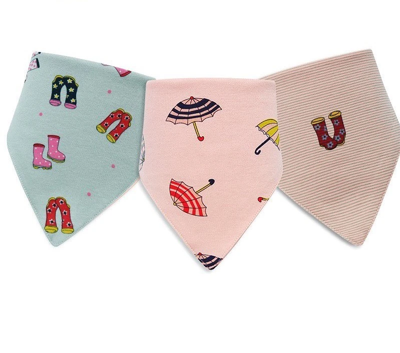 Colorland - (4) Baby Bibs 3 Pieces In One Pack - كولورلاند