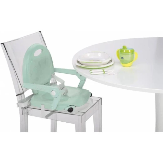 Chicco Pocket Snack Booster - Mod-Mint - تشيكو - Image 5