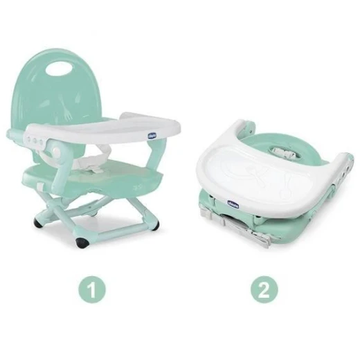 Chicco Pocket Snack Booster - Mod-Mint - تشيكو - Image 7