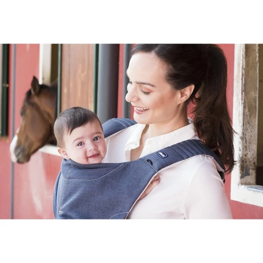 Chicco Baby Carrier Myamaki Complete Denim Beige - تشيكو - Image 5