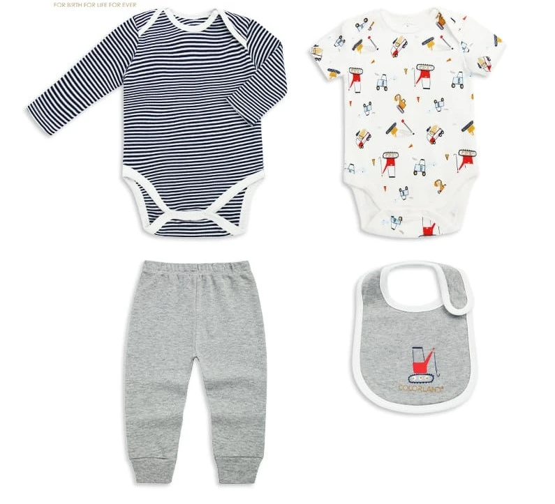 Colorland - 4 Pieces Set - 9-12 Months - كولورلاند