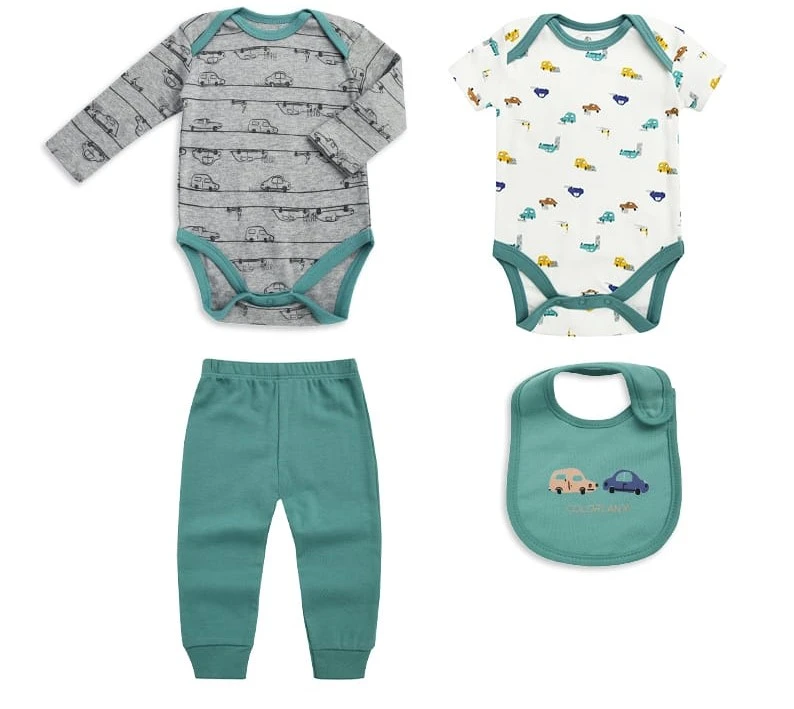 Colorland - 4 Pieces Set - 9-12 Months - كولورلاند