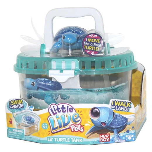 Little Live Pets Palm Pals Turtle Tank