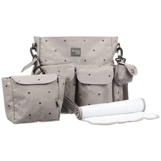 Pasito a Pasito Walking Mum Stone Gaby Changing Bag Pasito a Pasito Walking Mum Stone Gaby Changing Bag