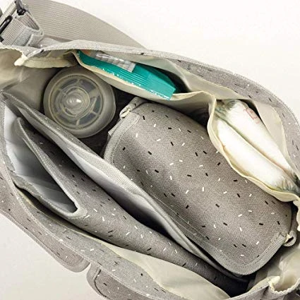 Pasito a Pasito Changing Bag, Confetti Grey - باسيتو اه  باسيتو - Image 4