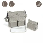 Pasito a Pasito Changing Bag, Confetti Grey - باسيتو اه  باسيتو