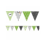 Amscan - Bunting Football Stadium Paper Decoration (4 meters) - أمسكان