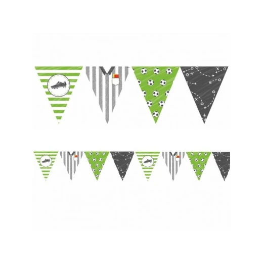 Amscan - Bunting Football Stadium Paper Decoration (4 meters) Amscan - Bunting Football Stadium Paper Decoration (4 meters)