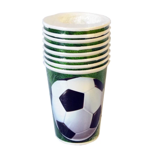 Unique - 3D Soccer Unique Party Cups X8 - يونيك - Image 2