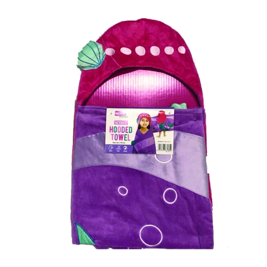 Nova Kids Hooded Towel, Mermaid - نوفا هوم - Image 2