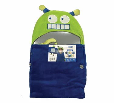 Nova Kids Hooded Towel, Robot - نوفا هوم - Image 2