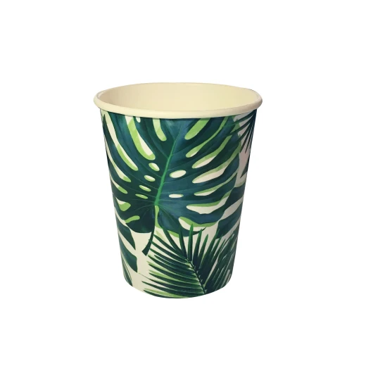 Talking Tables - Palm Tree Paper 8 Cups Tropical Hawaiian Party Theme X8 Cups Talking Tables - Palm Tree Paper 8 Cups Tropical Hawaiian Party Theme X8 Cups