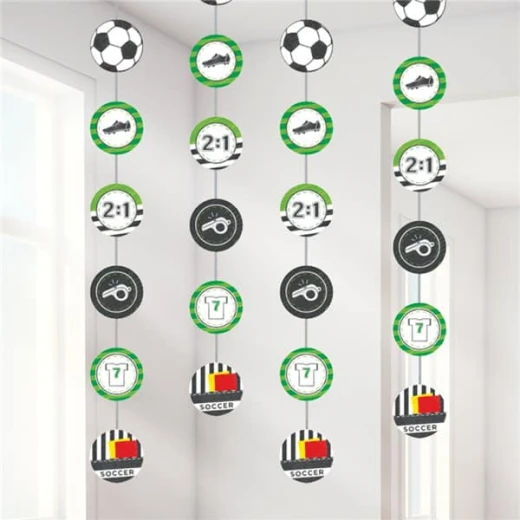 Amscan - Kicker Party Hanging String Decorations - أمسكان - Image 2