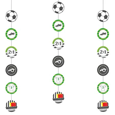 Amscan - Kicker Party Hanging String Decorations - أمسكان - Image 3
