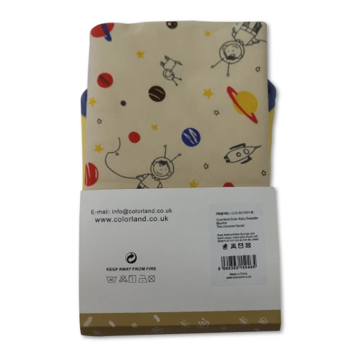 Colorland Dylan Baby Hooded Blanket - The Universe Secret 1 Pc Per Pack - كولورلاند - Image 2